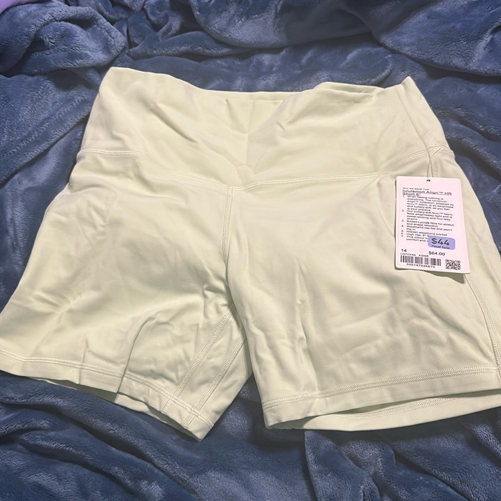 Lululemon align HR short 6”